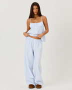 Nube de Algodón – Conjunto camisola con pantalón anchosi