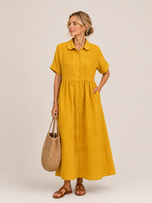 Amelia – Vestido largo fluido