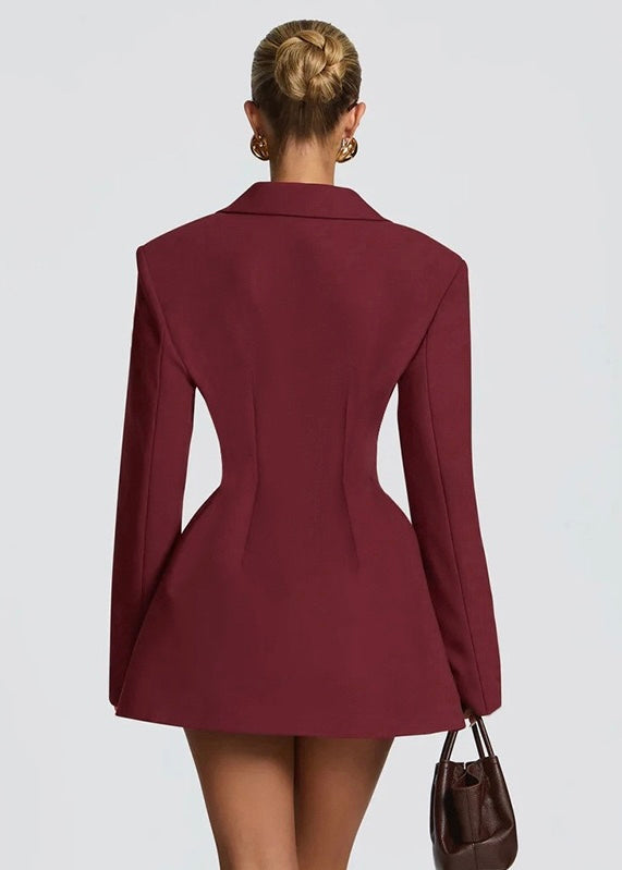 Nora – Vestido corto estilo blazer