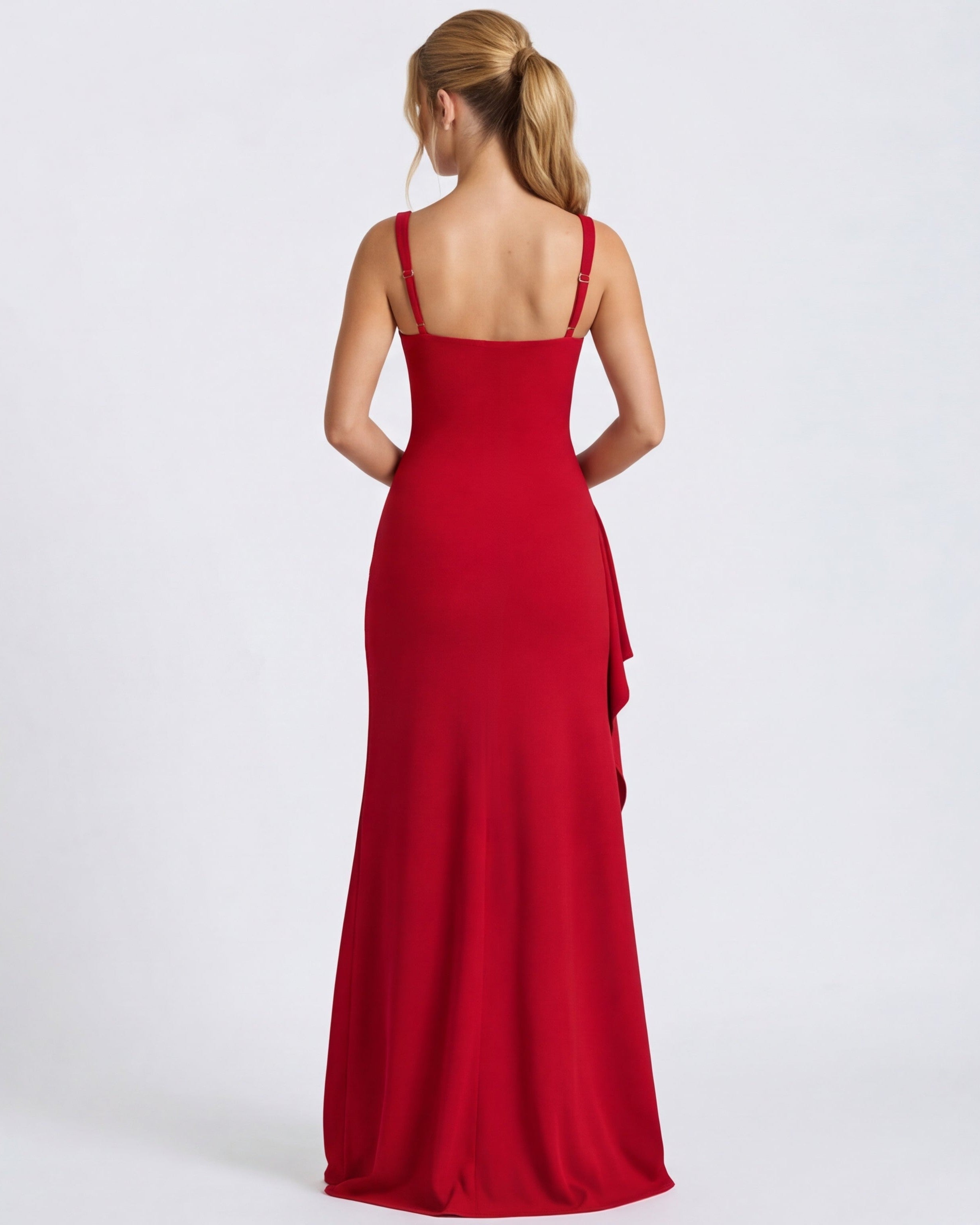 Elena – Vestido largo entallado