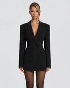Nora – Vestido corto estilo blazer