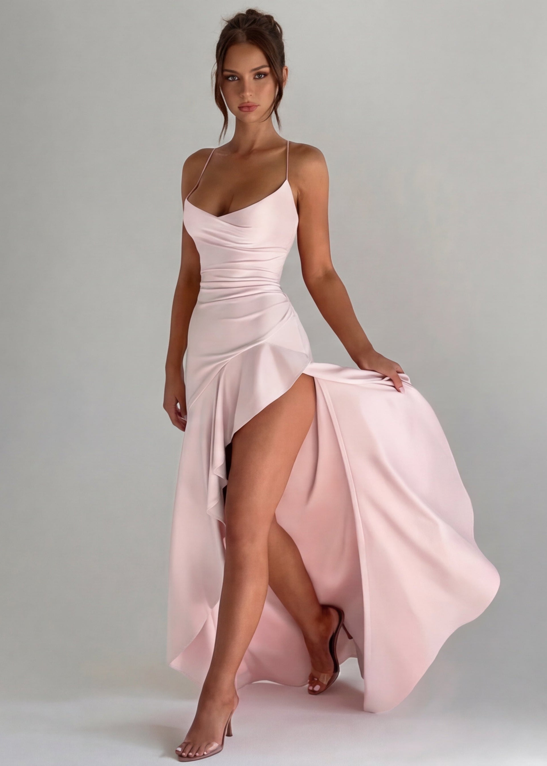 Alejandra – Vestido largo fluido