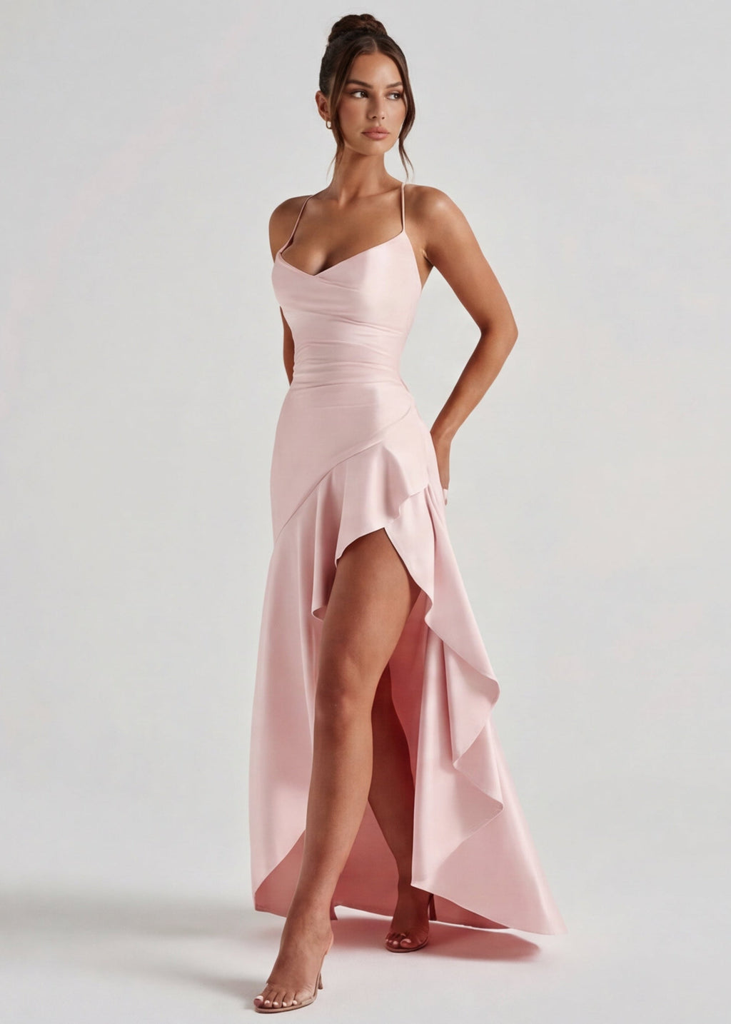 Alejandra – Vestido largo fluido