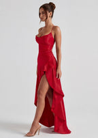 Alejandra – Vestido largo fluido
