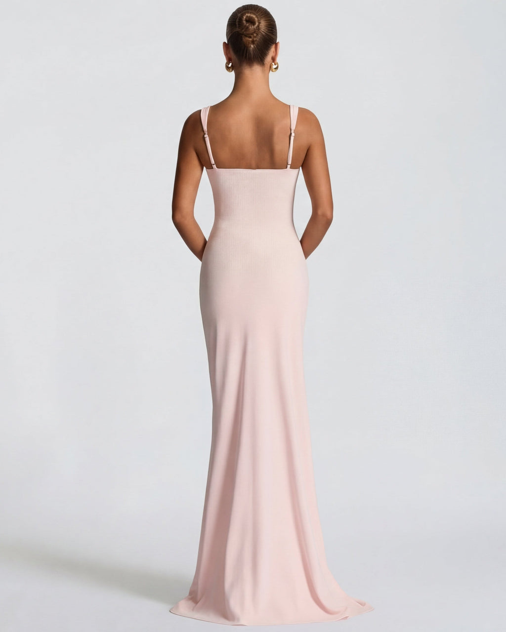 Elena – Vestido largo entallado