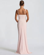 Elena – Vestido largo entallado