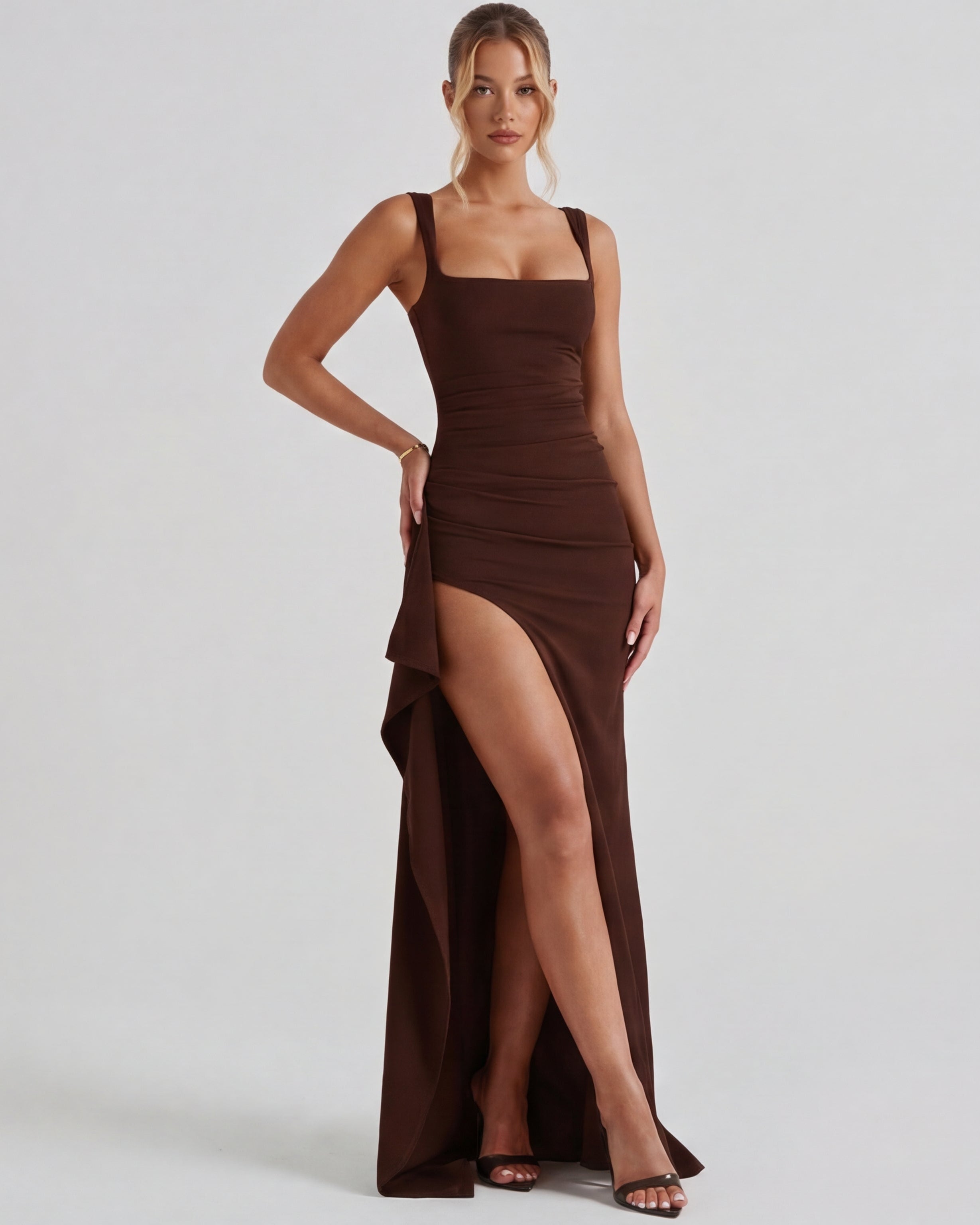 Elena - Fitted long dress