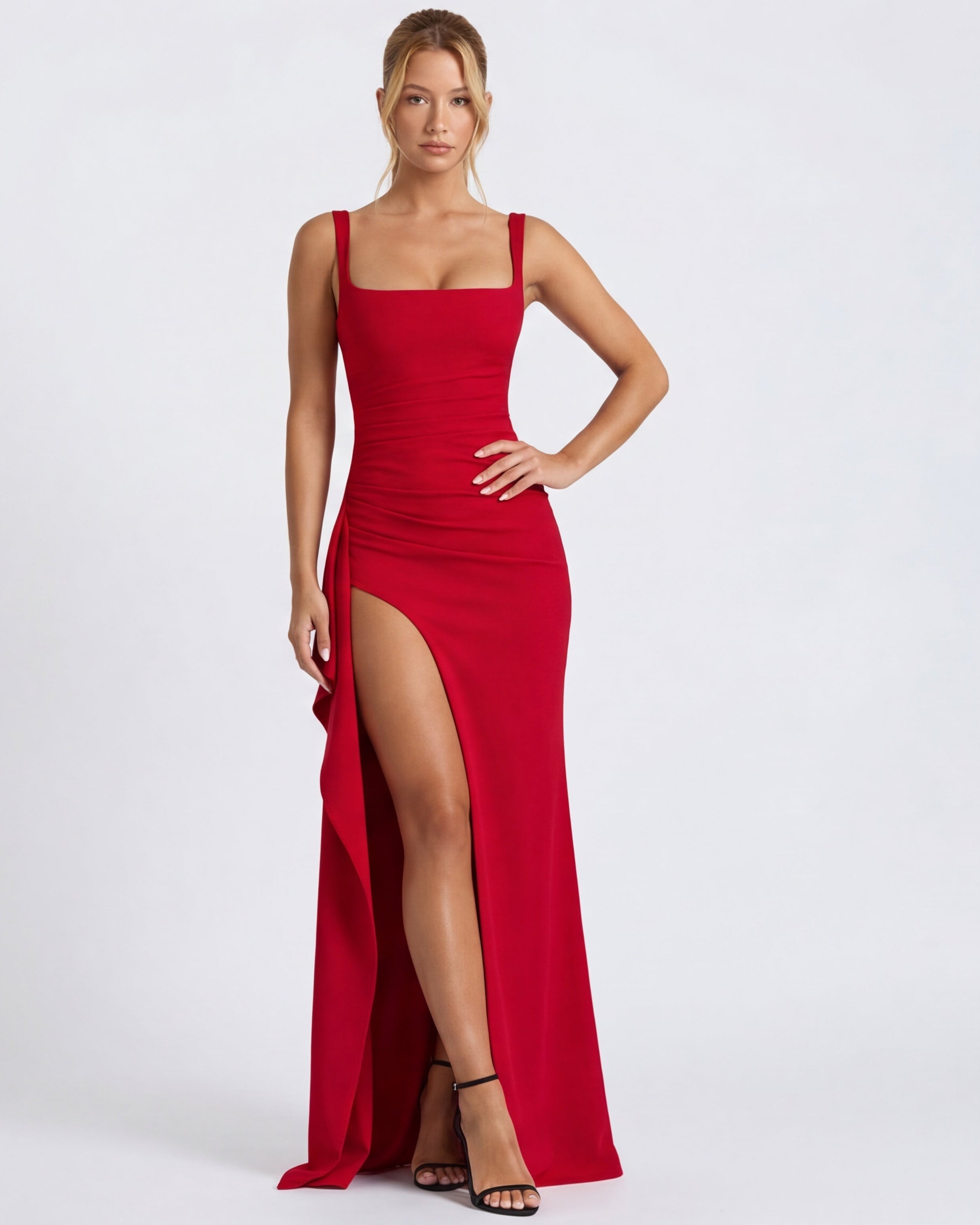Elena - Fitted long dress