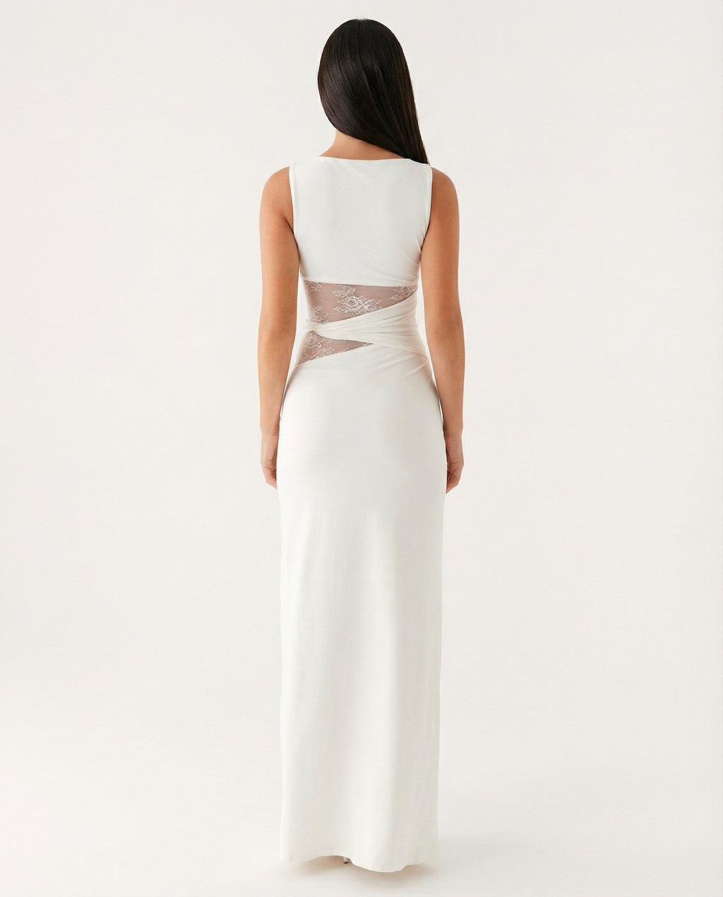 Serena – Vestido largo entallado