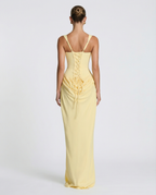Victoria – Vestido largo efecto corsé