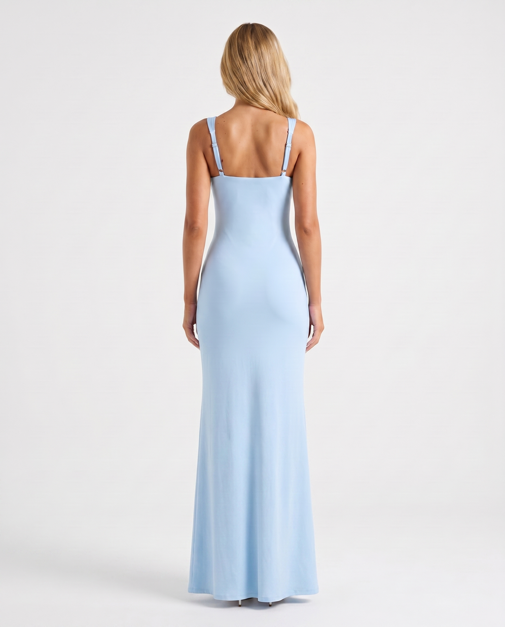 Elena – Vestido largo entallado