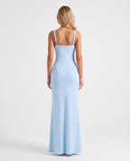Elena – Vestido largo entallado