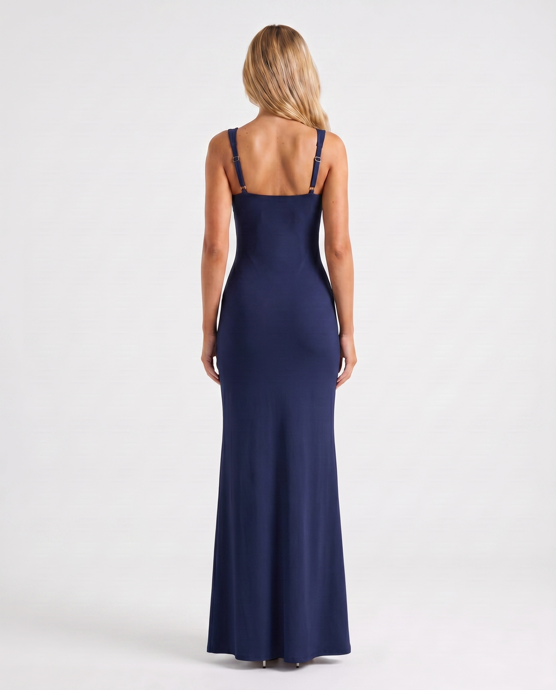 Elena – Vestido largo entallado