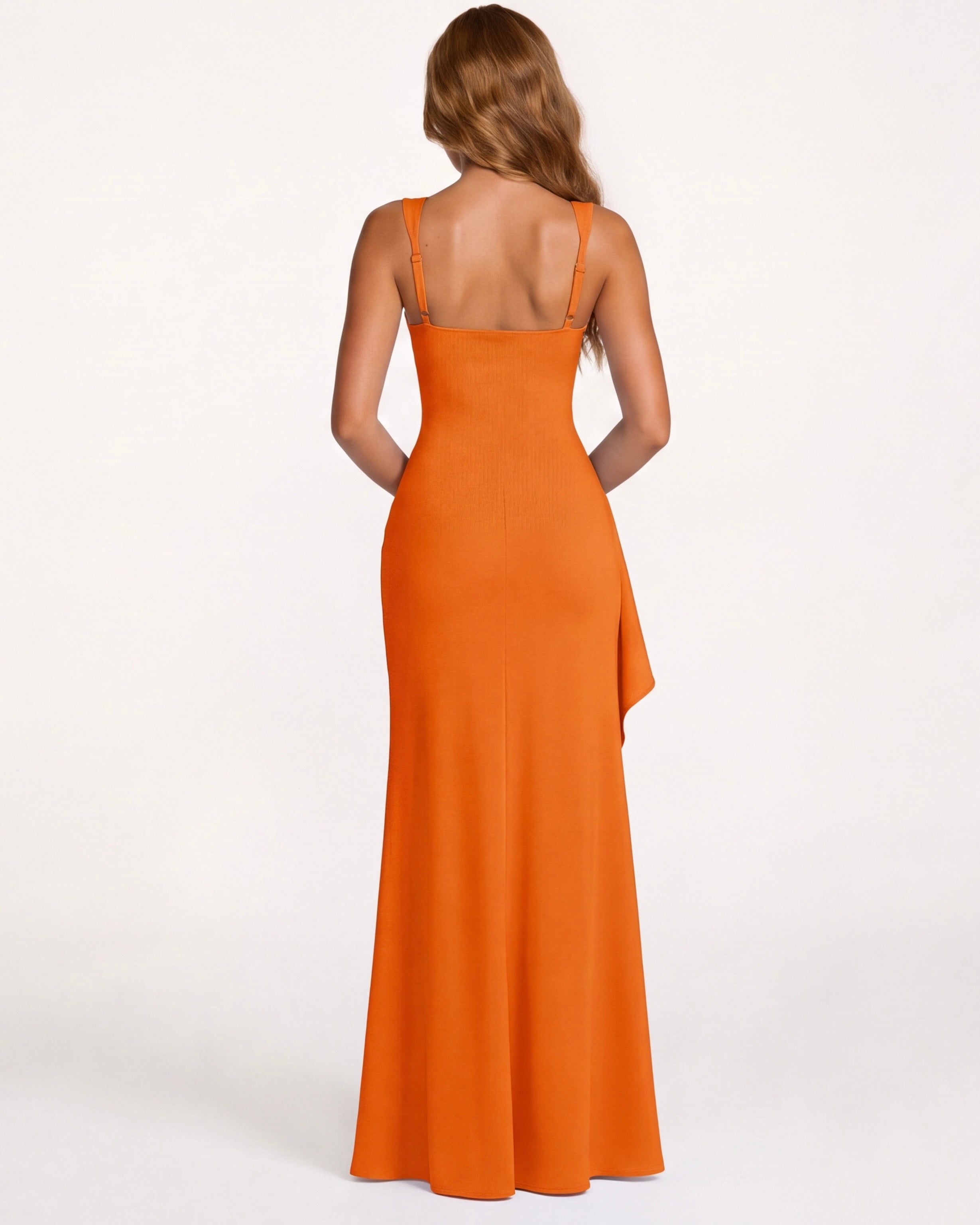 Elena – Vestido largo entallado