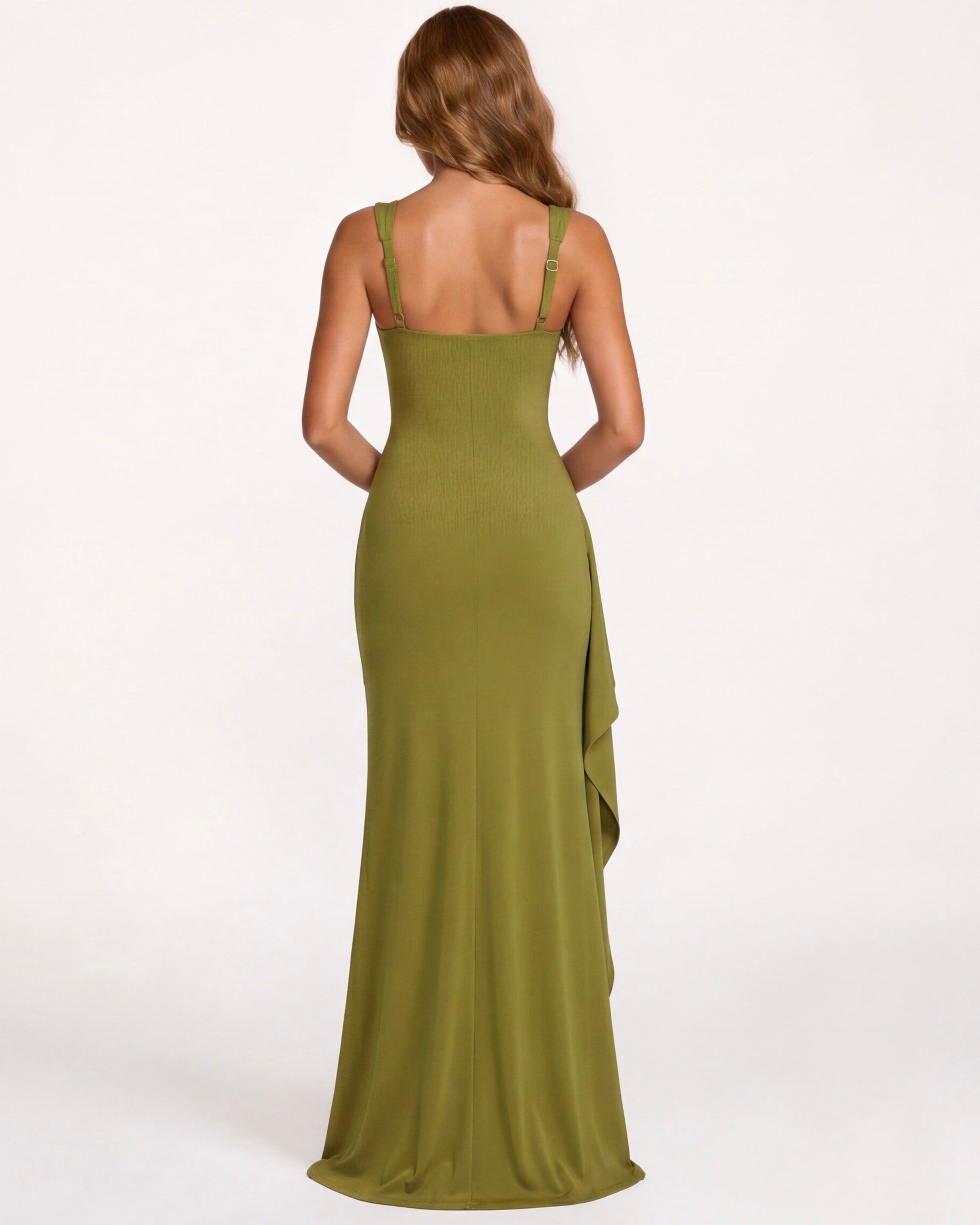 Elena – Vestido largo entallado