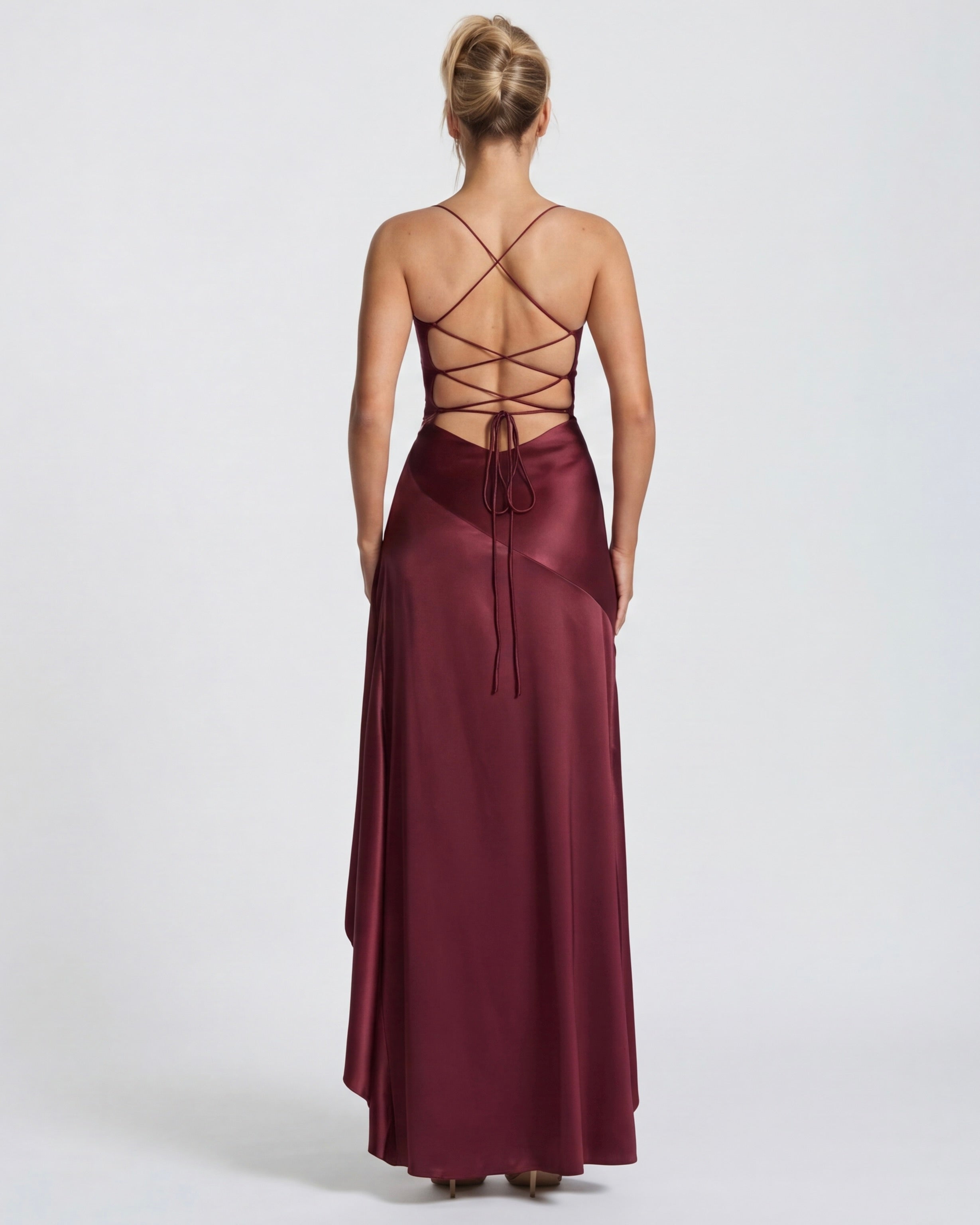 Alejandra – Vestido largo fluido