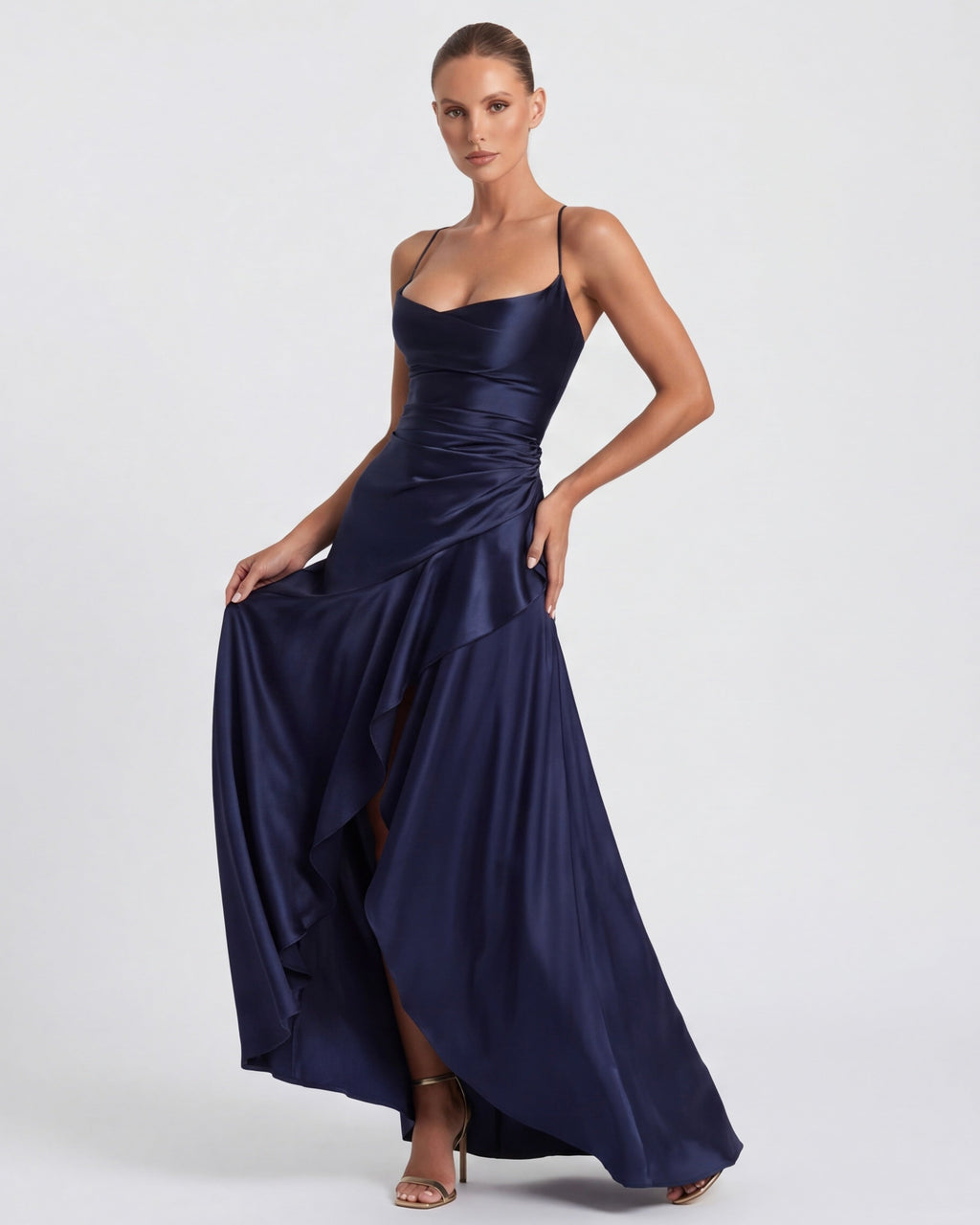 Alejandra – Vestido largo fluido